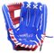 SSK Hero's Story 10.75" Youth Infield Glove Royal/Red RHT