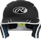 Rawlings Mach Matte Batting Helmet Black/White