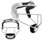 Champro The Grill Fielder's Masker White
