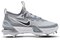 Nike Trout 9 Elite Grey Metal Cleats