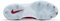 Nike Huarache Elite 4 Low White/University Red Metal Cleats