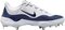 Nike Huarache Elite 4 White/Navy Metal Cleats