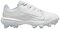 Nike Hyperdiamond 4 Pro White Low Rubber Cleats