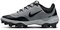 Nike Huarache Elite 4 Grey/Black/White splatter Low Rubber Cleats