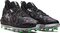 Under Armour Harper 8 Elite Black/Green High Rubber Cleats