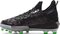 Under Armour Harper 8 Elite Black/Green High Rubber Cleats