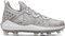 Under Armour Harper 8 Elite Grey/Silver High Rubber Cleats