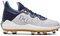 Under Armour Harper 8 Elite Navy/Silver High Rubber Cleats