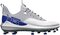 Under Armour Harper 7 Elite White/Royal Low Rubber Cleats