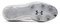 Under Armour Harper 8 White/Silver Metal Cleats