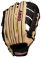 Wilson A500 12.5" Outfield Glove Tan/Black RHT