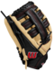 Wilson A500 12.5" Outfield Glove Tan/Black LHT