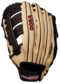 Wilson A500 12.5" Outfield Glove Tan/Black LHT