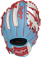 Rawlings Select Pro Lite Carlos Correa 10.5" Youth Glove Columbia Blue/White/Red RHT