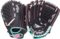 Rawlings Sure Catch Softball 12" Youth Glove Black/Mint/Pink LHT