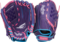 Rawlings Sure Catch Softball 11.5" Youth Glove Purple/Pink/Columbia Blue RHT