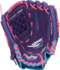 Rawlings Sure Catch Softball 11.5" Youth Glove Purple/Pink/Columbia Blue RHT