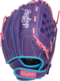 Rawlings Sure Catch Softball 11.5" Youth Glove Purple/Pink/Columbia Blue RHT