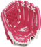 Rawlings Sure Catch Softball 10'' Youth Glove Pink/White RHT