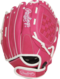 Rawlings Sure Catch Softball 10'' Youth Glove Pink/White RHT