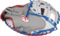 Rawlings Liberty Advance 33" Softball Catcher Glove Gray/White/Royal RHT