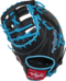 Rawlings R9 13" First Base Glove Black/Columbia Blue LHT