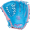 Rawlings Heart of the Hide 12.75" Outfield Glove Columbia Blue/Pink RHT