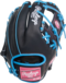 Rawlings Heart of the Hide 11.75" Infield Glove Navy/Columbia Blue RHT