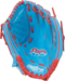 Rawlings Players Series 10.5" Youth Glove Columbia Blue/Red RHT