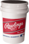 Rawlings Ball Bucket (22.7 liters) White 