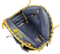 SSK EBC50 32" Catcher Glove Crocodile Pattern Navy/Gold RHT
