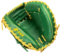 SSK EBC50 33.5" Catcher Glove Crocodile Pattern Dark Green/Gold RHT