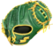 SSK EBC50 33.5" Catcher Glove Crocodile Pattern Dark Green/Gold RHT