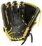 SSK EBC50 12" Pitcher/Infield Glove Crocodile Pattern Black/Gold LHT