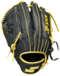SSK EBC50 12" Pitcher/Infield Glove Crocodile Pattern Black/Gold LHT
