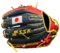SSK Pro Custom 11.5" Infield Glove Japan Navy/Red/Gold RHT