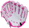 Wilson A440 12" Youth Outfield Glove White/Pink/Galaxy RHT
