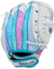 Wilson A440 11" Youth Infield Glove White/Teal/Pink RHT