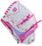 Wilson A440 11.5" Youth Infield Glove White/Pink/Galaxy LHT