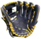 SSK EBC50 11.5" Infield Glove Crocodile Pattern Navy/Gold RHT