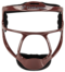 Rampage Softball Fielder's Facemask Maroon