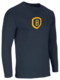 HCAW Dry Gear Long Sleeve T-Shirt Navy Badge