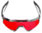 100% Speedcraft MLB Authentic Grey/Red Adult Sunglasses
