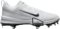 Nike Trout 9 Pro White/Black Metal Cleats