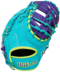 Wilson A2000 1612SS 12" First Base Glove Teal/Purple/Neon RHT