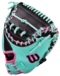 Wilson A2000 M23SS 33.5&rdquo; Catcher Glove Seafoam/Black/Pink