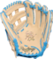 Rawlings Heart of the Hide 12.25" Outfield Glove Camel/Columbia Blue/Metallic Camo