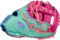 Rawlings Heart Of The Hide 13" First Base Glove Mint/Hot Pink/Pink/Columbia Blue