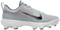 Nike Trout 9 Pro Grey/White Low Rubber Cleats