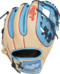 Rawlings Heart of the Hide 11.5" Infield Glove Tan/Colombia Blue/Red RHT
